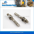 Elevator anchor bolts, Elevator fasteners for rail bracket